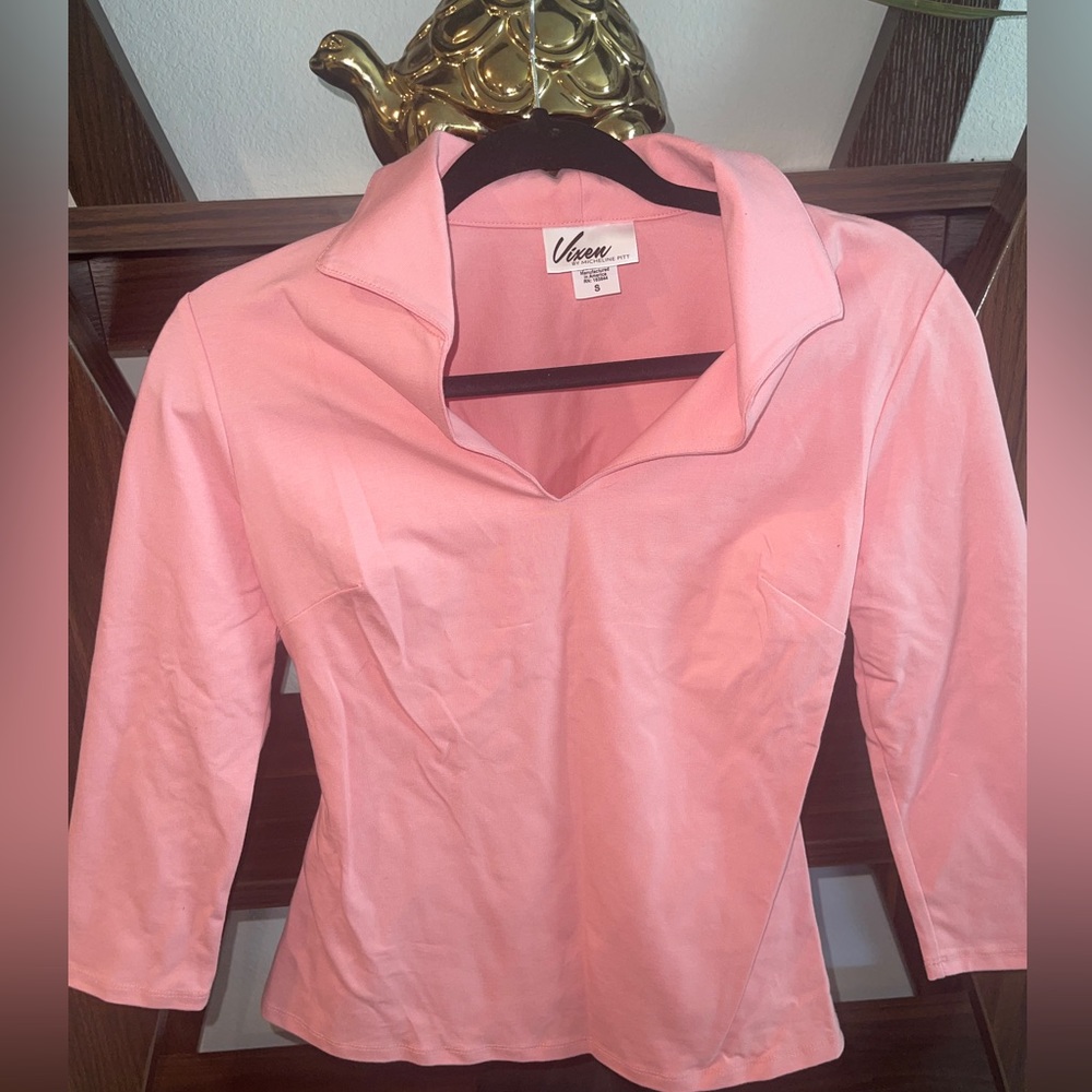 BRAND NEW NEVER USED Rose Pink Vixen Top